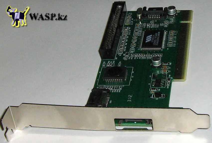 VIA VT6421A плата PCI - RAID контроллер