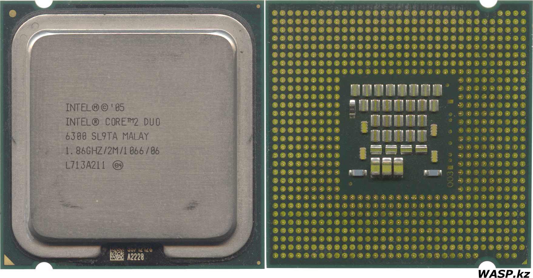 Intel Core 2 Duo E6300 Conroe полное описание процессора