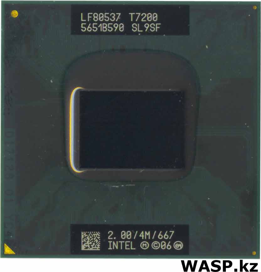 Intel Core 2 Duo T7200 процессор для ноутбуков