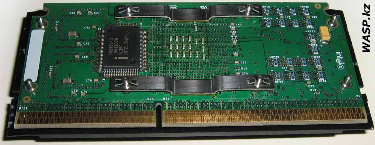Pentium II D80523P400512E разборка процессора