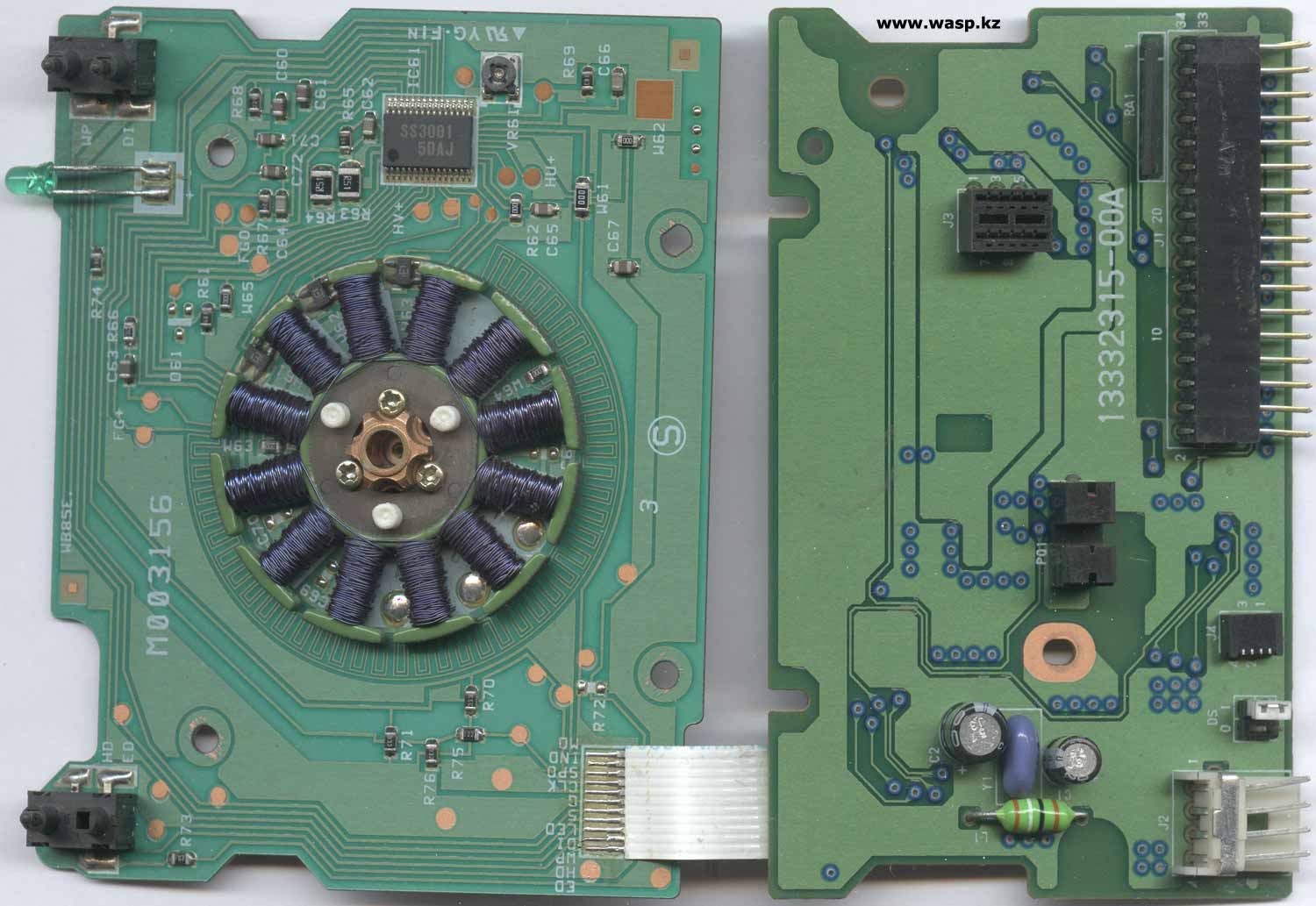 Teac FD-235HG схема флоппи дисковода M003156