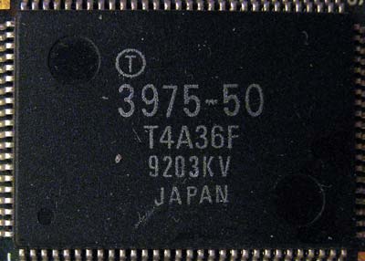 чип 3975-50 T4A36F флопика Teac FD-05HF