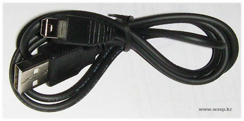 mini USB кабель в комплекте кардридера