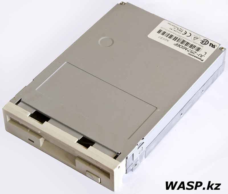 Panasonic JU-257A606P обзор флоппи-дисковода