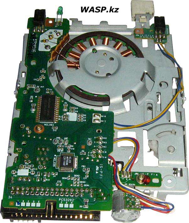 Mitsumi D359M3D FDD E101231 схема дисковода