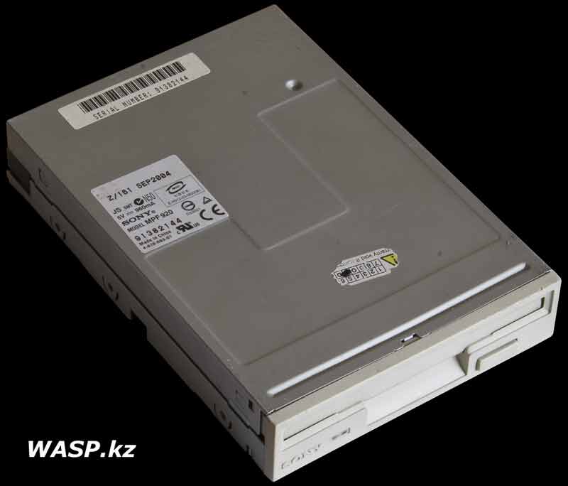 SONY MPF920 полное описание флоппи-дисковода
