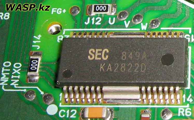 SEC KA2822D драйвер шпиндельного двигателя Samsung SFD-321B