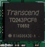 чип памяти DDR2 Transcend TQ243PCF8 в модуле каковы