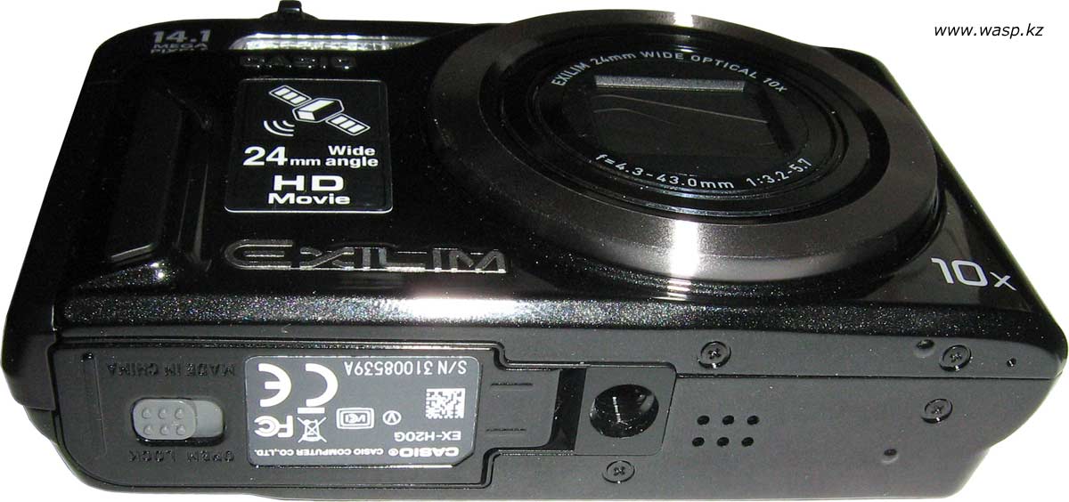Casio EX-H20G Exilim фотоаппарат крепление штатива