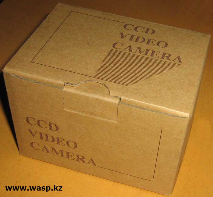 Упаковка камеры видео наблюдения
