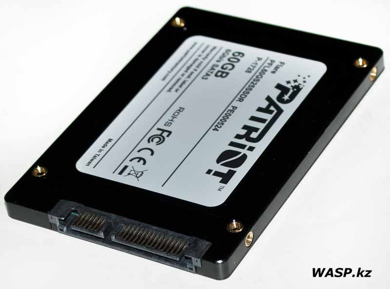 PATRIOT Flare описание SSD на 60 и 120 Гб