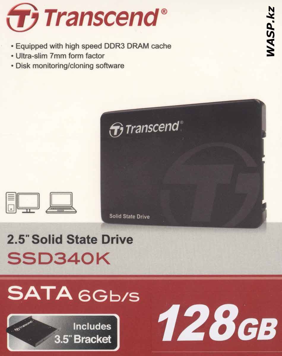 Transcend SSD340K описание накопителей серии