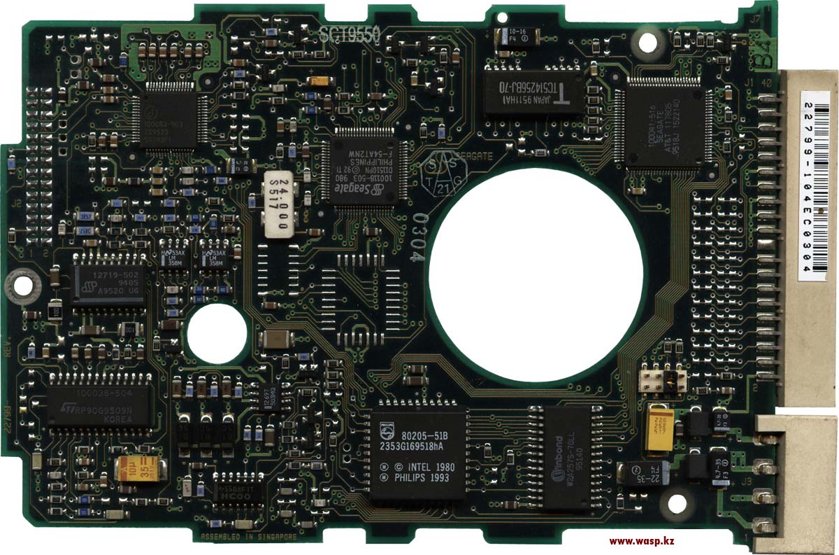 SCT9550 печатаная плата схема HDD