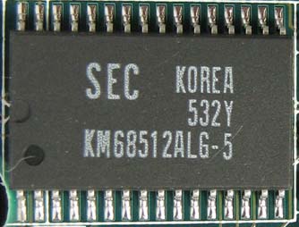 KM68512ALG-5 SEC 532Y   