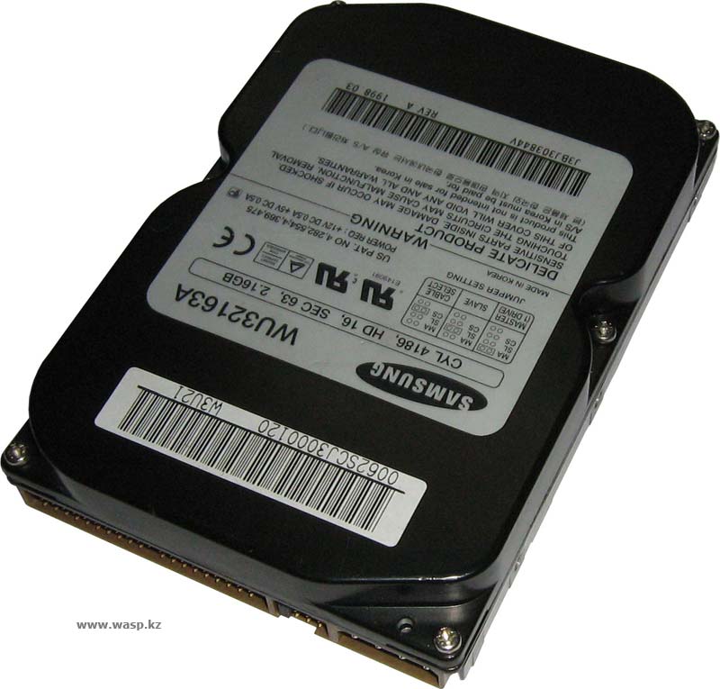 Жесткий диск Samsung WU32163A 2.16 GB IDE