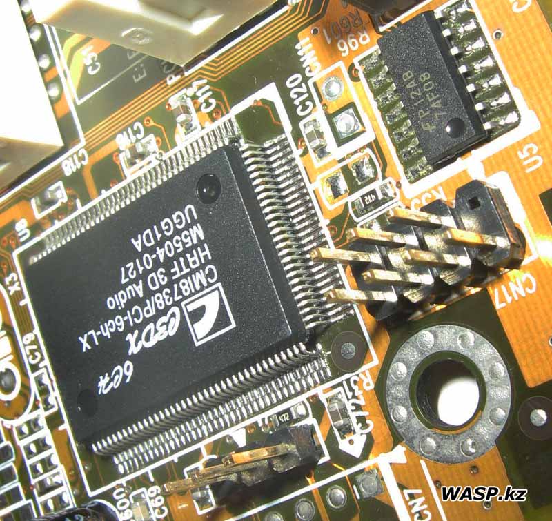 C3DX CMI8738/PCI-6ch-LX HRTF 3D Audio звуковой чип