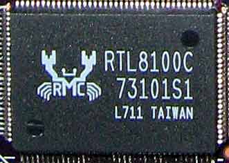 сетевой контроллер LAN Realtek RTL8100C