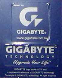 GigaByte GA-MA770-DS3 наклейка матплаты