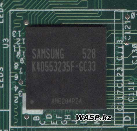 Samsung K4D553235F-GC33 чип ОЗУ