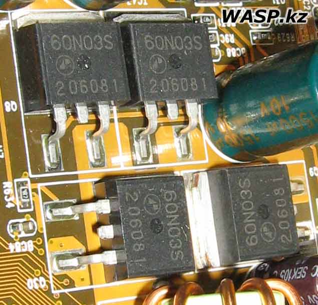 60N03S и 60N03L транзисторы MOSFET