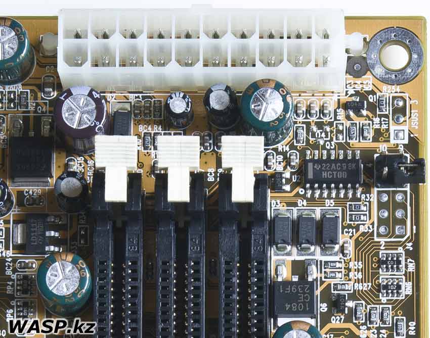 Acorp 694TA REV:1.0 питание и перемычка частоты CPU
