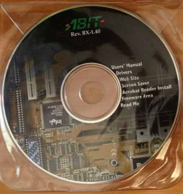 установочный диск матплаты ABIT AB-BH6
