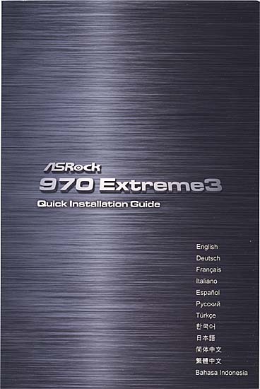 мануал ASRock 970 Extreme3