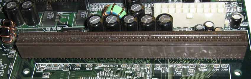 Slot 1 роцессорный разъем на A-Trend ATC-6120