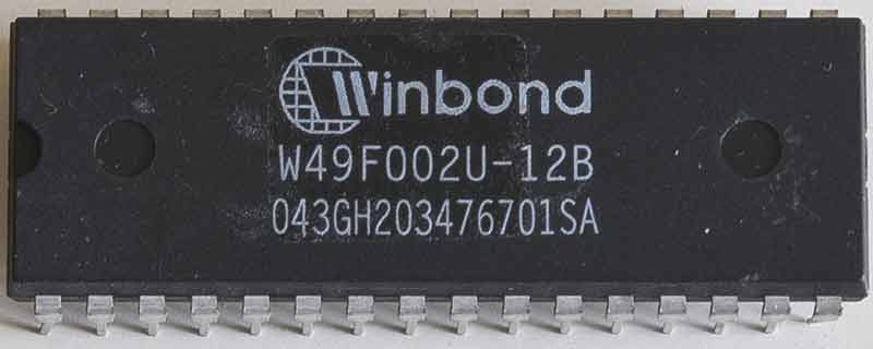 Winbond W49F002U-12B БИОС Shuttle AV18V31