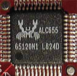 Realtek ALC655 звуковой кодек Biostar P4M800 Pro-M7