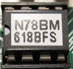 N78BM 618BFS чип БИОС