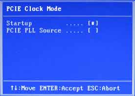 PCIE Clock Mode   Colorful C.P35 X3