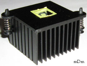 радиатор на чипсете Colorful C.N7050PV Ver1.4