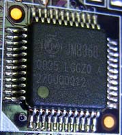 JM8368 чип микромхема на материнской плате