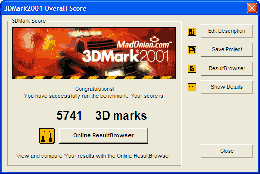 3DMark2001 ECS Elitegroup GeForce 6100SM-M