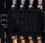 Чип памяти S24CSO EPROM