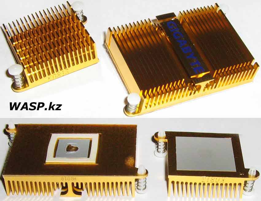 радиаторы чипсета Gigabyte GA-MA74GM-S2H