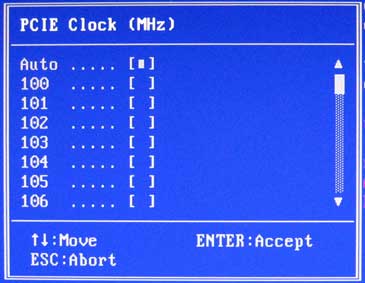 PCIE Clock Gigabyte GA-M57SLI-S4