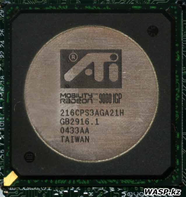 ATi Mobility Radeon 9000 IGP 216CPS3AGA21H GB2916
