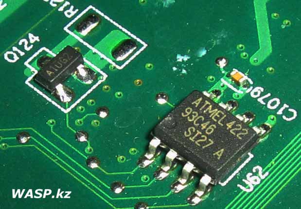 ATMEL 24C16AN и 93C46 чипы памяти Two-wire Serial EEPROM