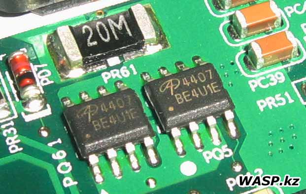 4407 чипы 30V P-Channel MOSFET, ноутбук