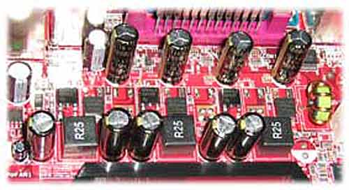 фильтры ит фазы питания CPU на MSI K9N6PGM-FI