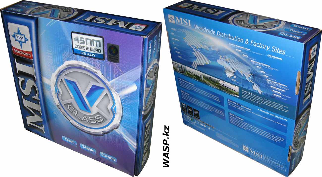 коробка MSI G31M3-L V2 полный обзор