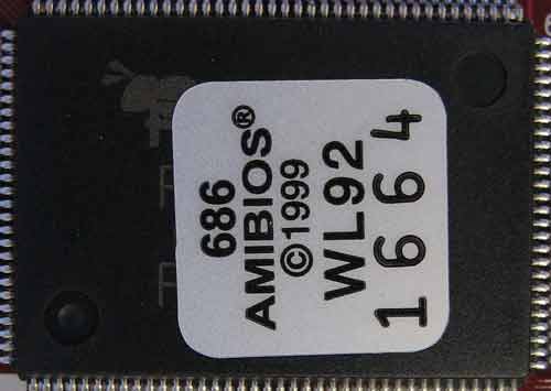 686 Amibios WL92 1664 микросхема