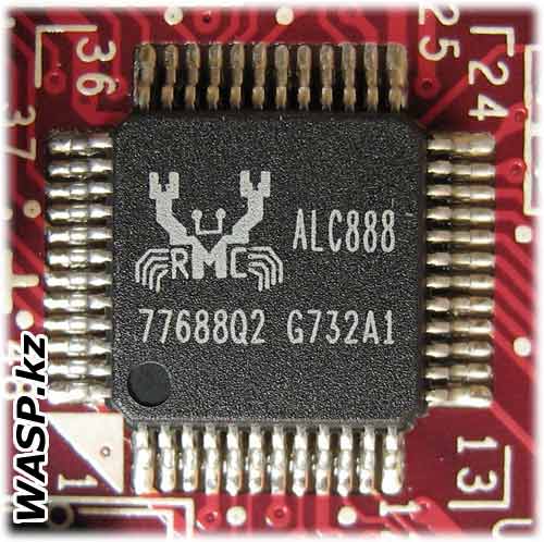 audiocodeck ALC888 for MSI K9NGM4-F