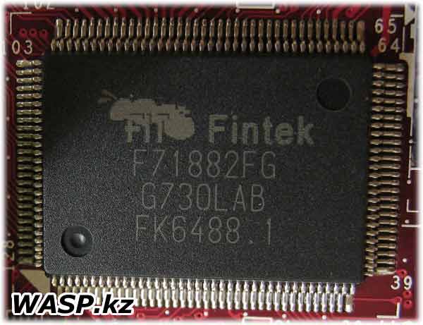 Fintek F71882FG чип мониторинга на MSI K9NGM4-F