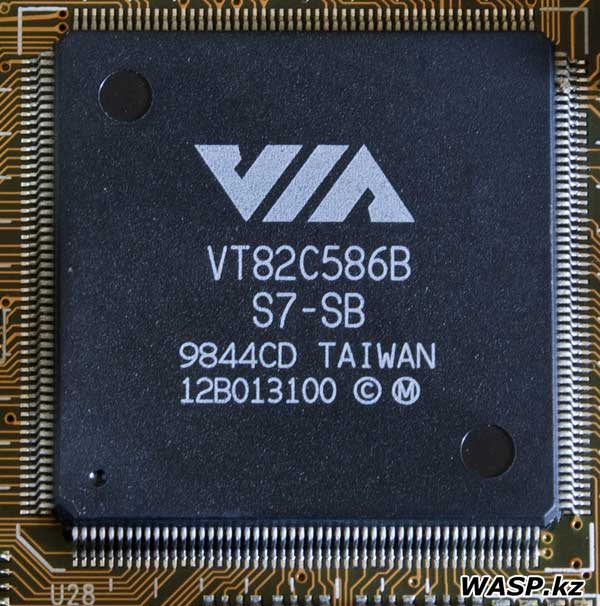 VIA VT82C586B южный мост материнских плат