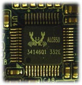 ALC650 аудиокодек на Shuttle AK39N V1.1