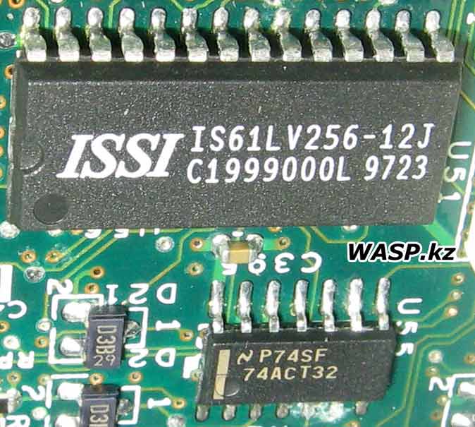 ISSI IS61LV256-12J это LOW VOLTAGE CMOS STATIC RAM