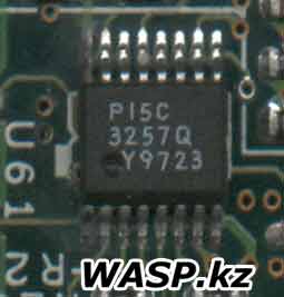 PI5C 3257Q микросхема в ноутбуке